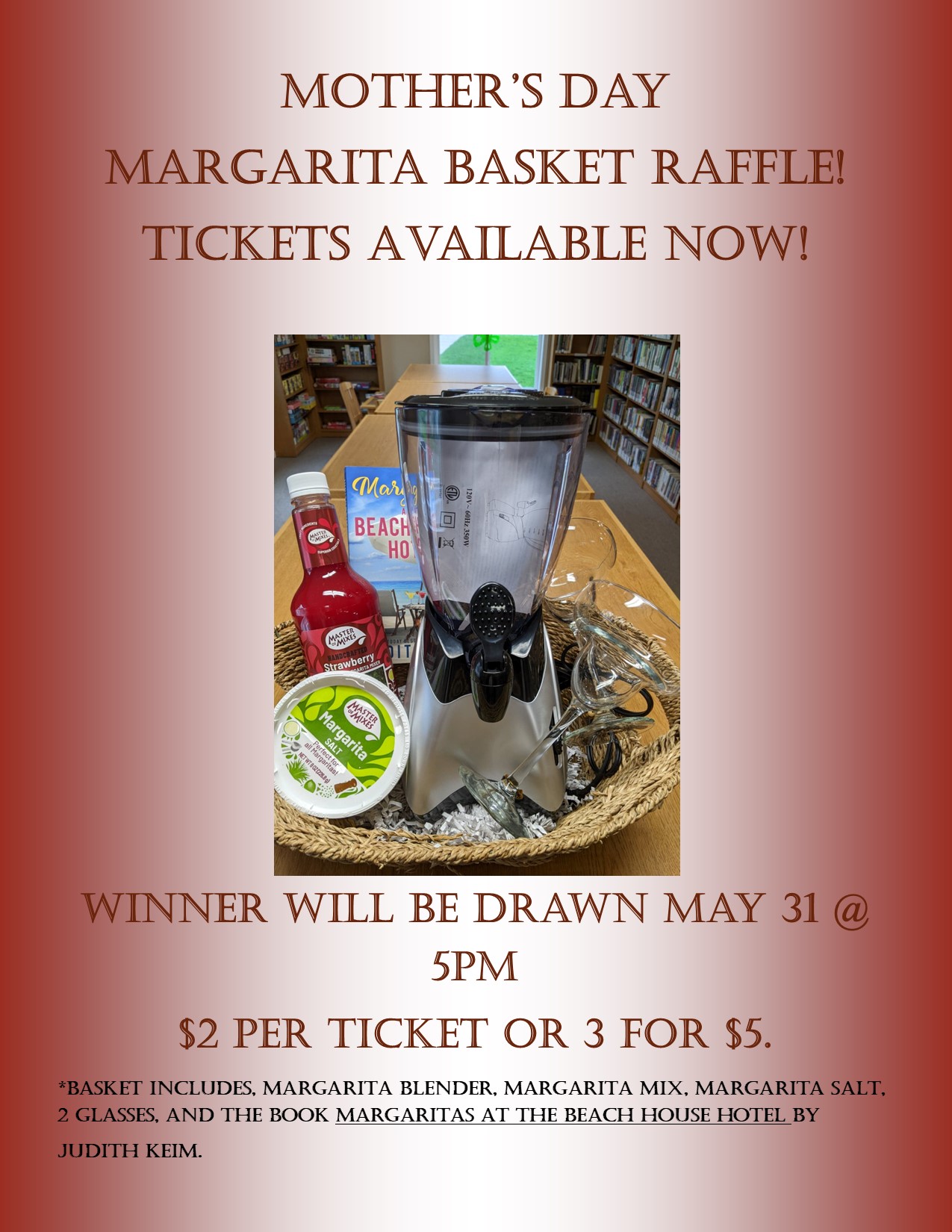 May Raffle May Basket Raffle β Kennedy Free Library
